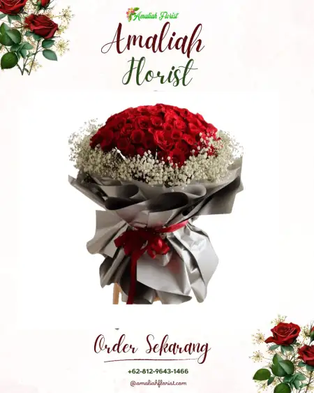 Buket Bunga Penatahan